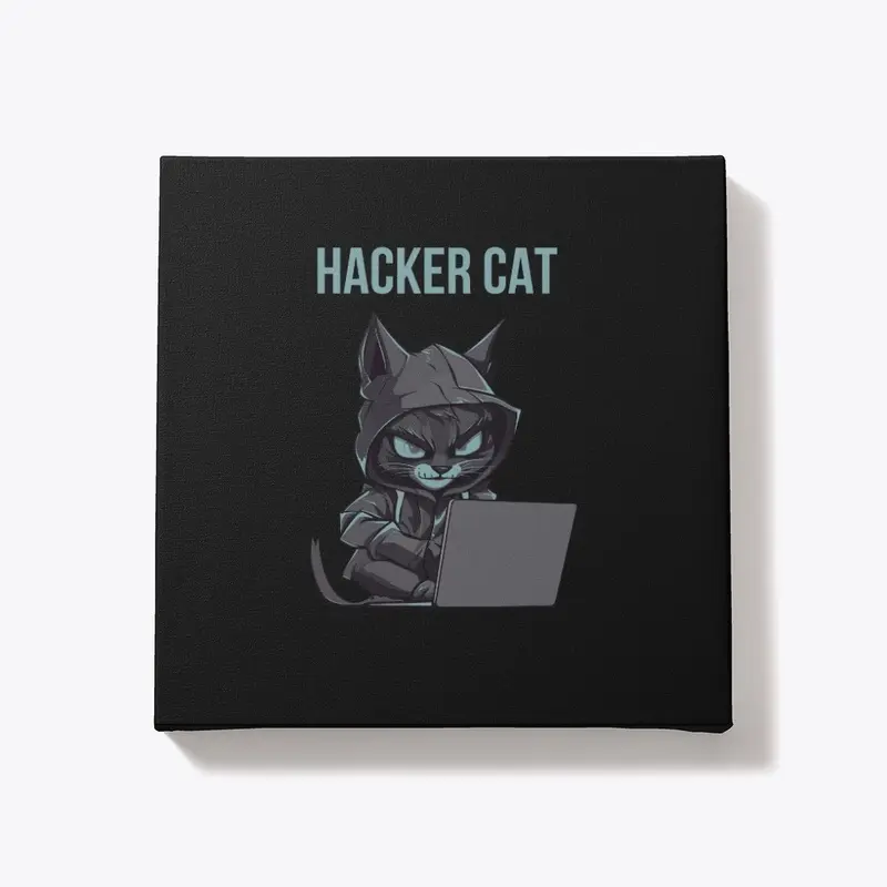 Cool Hacker Cat