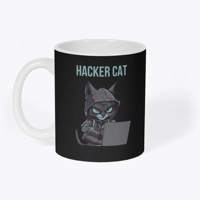 Cool Hacker Cat